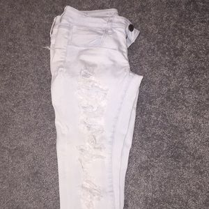 American Eagle size 6 short super low jegging